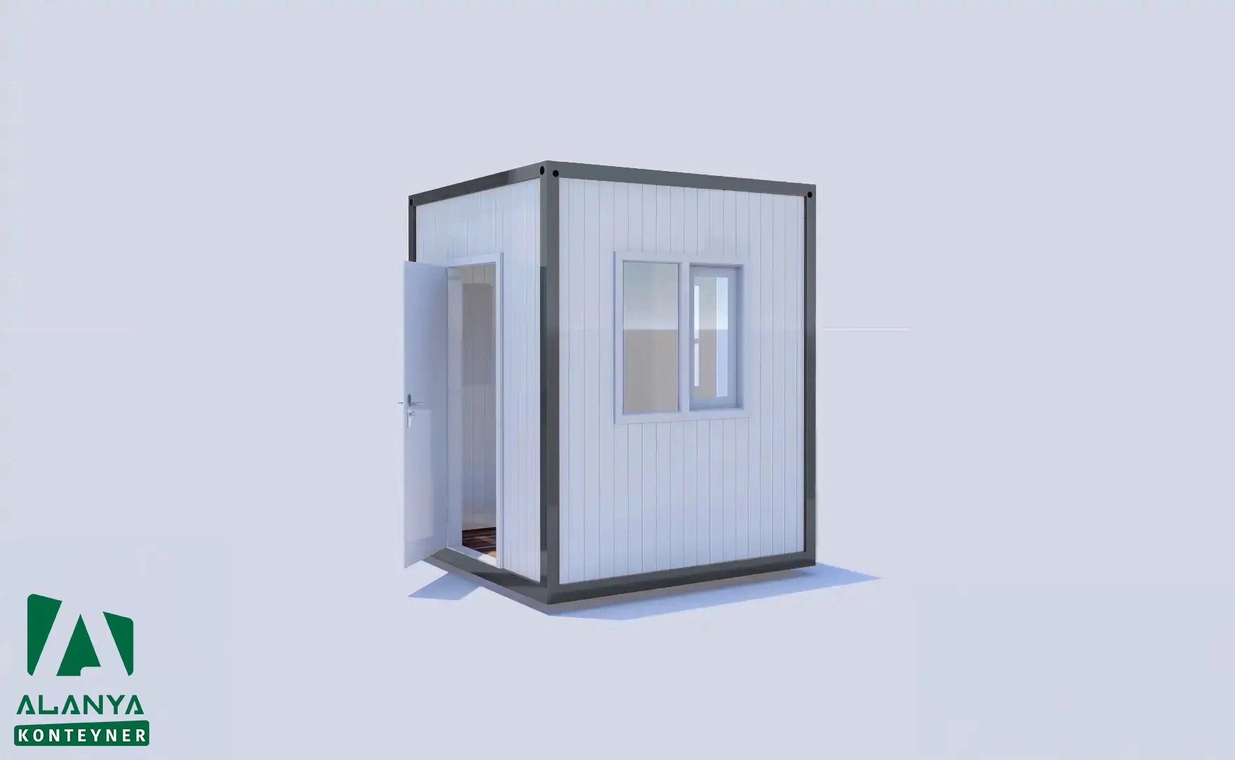 200x200 Güvenlik Kabini - Alanya Konteyner