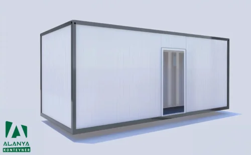 K-6 Altılı Koridorlu Wc-Duş Konteyner - Alanya Konteyner