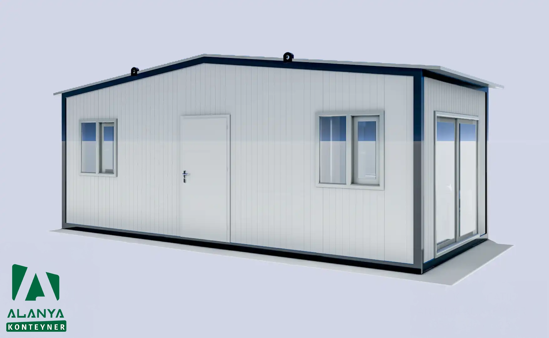 Premium Çatılı Konteyner - Alanya Konteyner